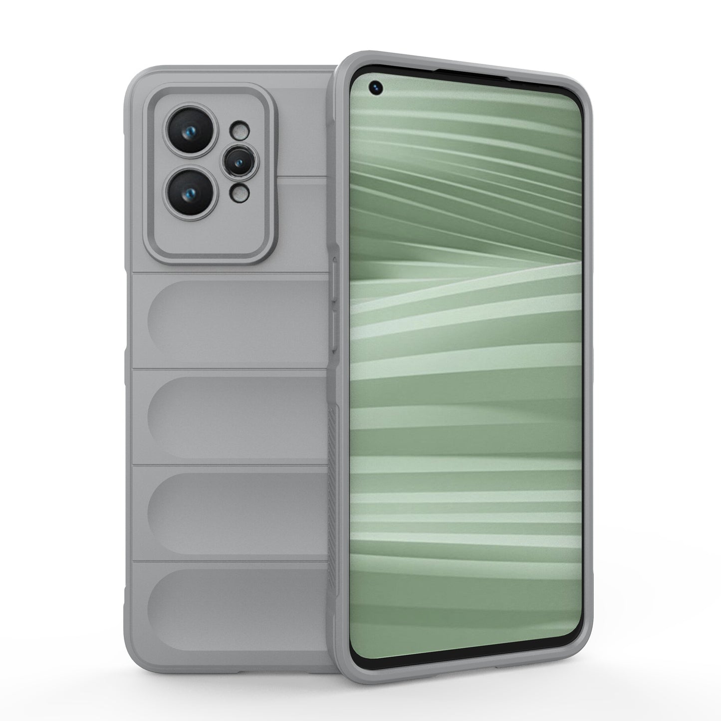 Realme GT2 Pro Magic Shield TPU + Flannel Phone Case: Durable, Non-toxic, Easy Access, Stylish Design