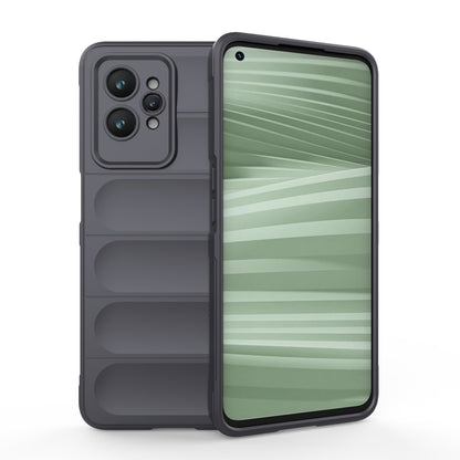 Realme GT2 Pro Magic Shield TPU + Flannel Phone Case: Durable, Non-toxic, Easy Access, Stylish Design
