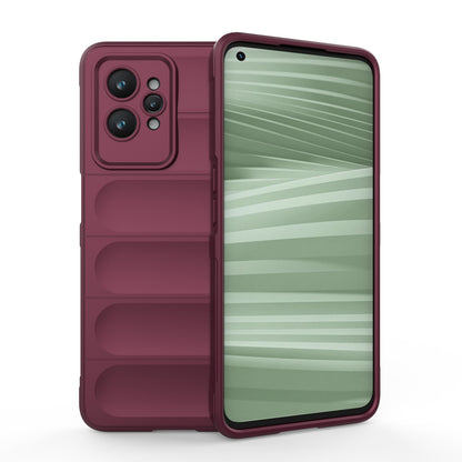 Realme GT2 Pro Magic Shield TPU + Flannel Phone Case: Durable, Non-toxic, Easy Access, Stylish Design