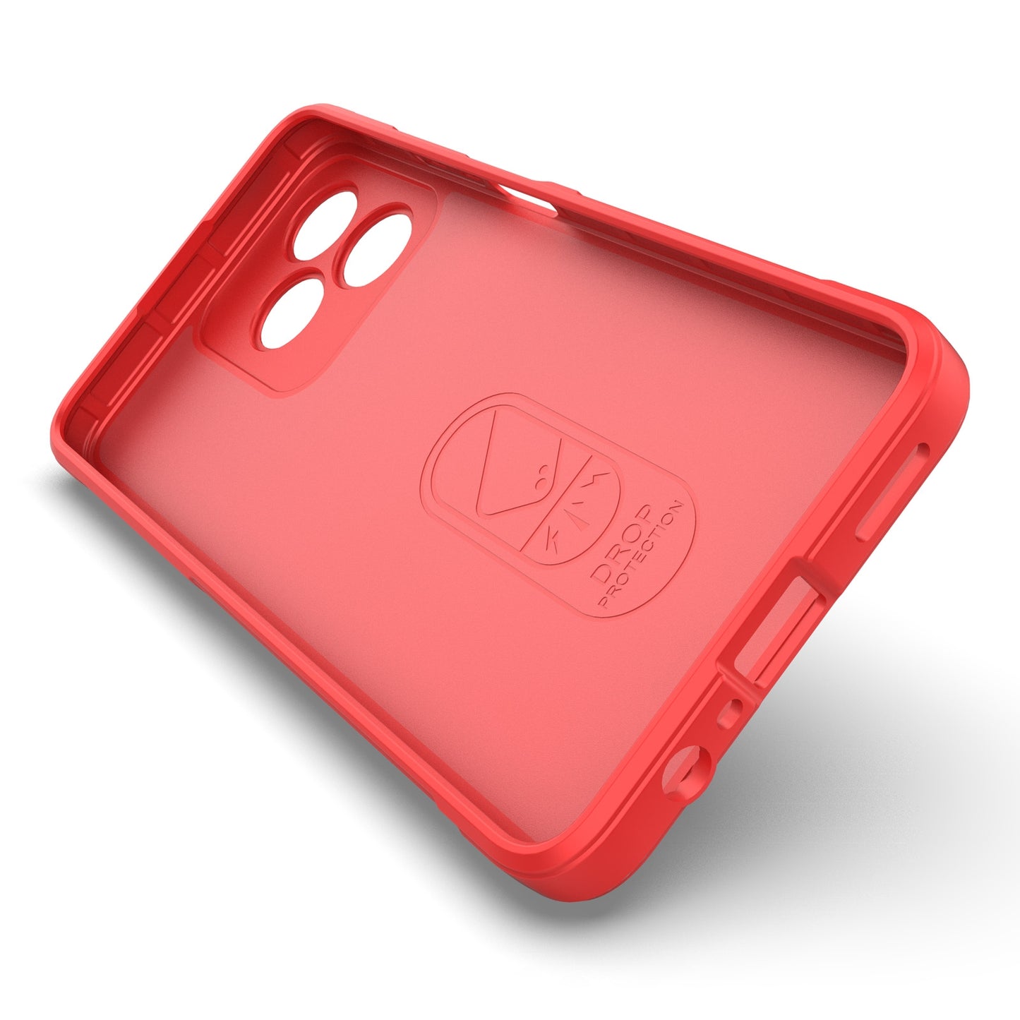 Realme C53 4G Magic Shield TPU + Flannel Phone Case: Durable, Non-toxic, Easy Access, Stylish Design