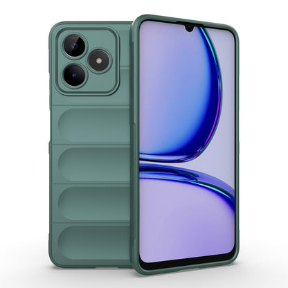 Realme C53 4G Magic Shield TPU + Flannel Phone Case: Durable, Non-toxic, Easy Access, Stylish Design