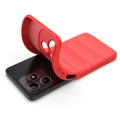 Realme C53 4G Magic Shield TPU + Flannel Phone Case: Durable, Non-toxic, Easy Access, Stylish Design