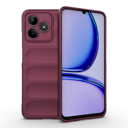 Realme C53 4G Magic Shield TPU + Flannel Phone Case: Durable, Non-toxic, Easy Access, Stylish Design