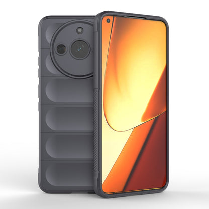 Realme 11 5G Magic Shield TPU + Flannel Phone Case: Durable, Non-toxic, Easy Access, Stylish Design