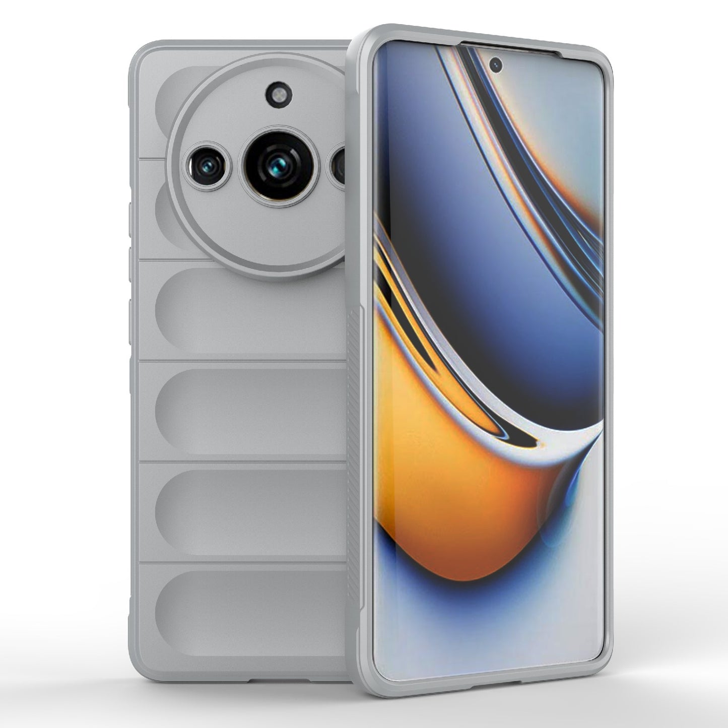 Realme 11 Pro+ 5G Magic Shield TPU + Flannel Phone Case: Durable, Non-toxic, Easy Access, Stylish Design