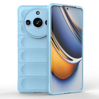 Realme 11 Pro+ 5G Magic Shield TPU + Flannel Phone Case: Durable, Non-toxic, Easy Access, Stylish Design