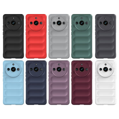 Realme 11 Pro+ 5G Magic Shield TPU + Flannel Phone Case: Durable, Non-toxic, Easy Access, Stylish Design