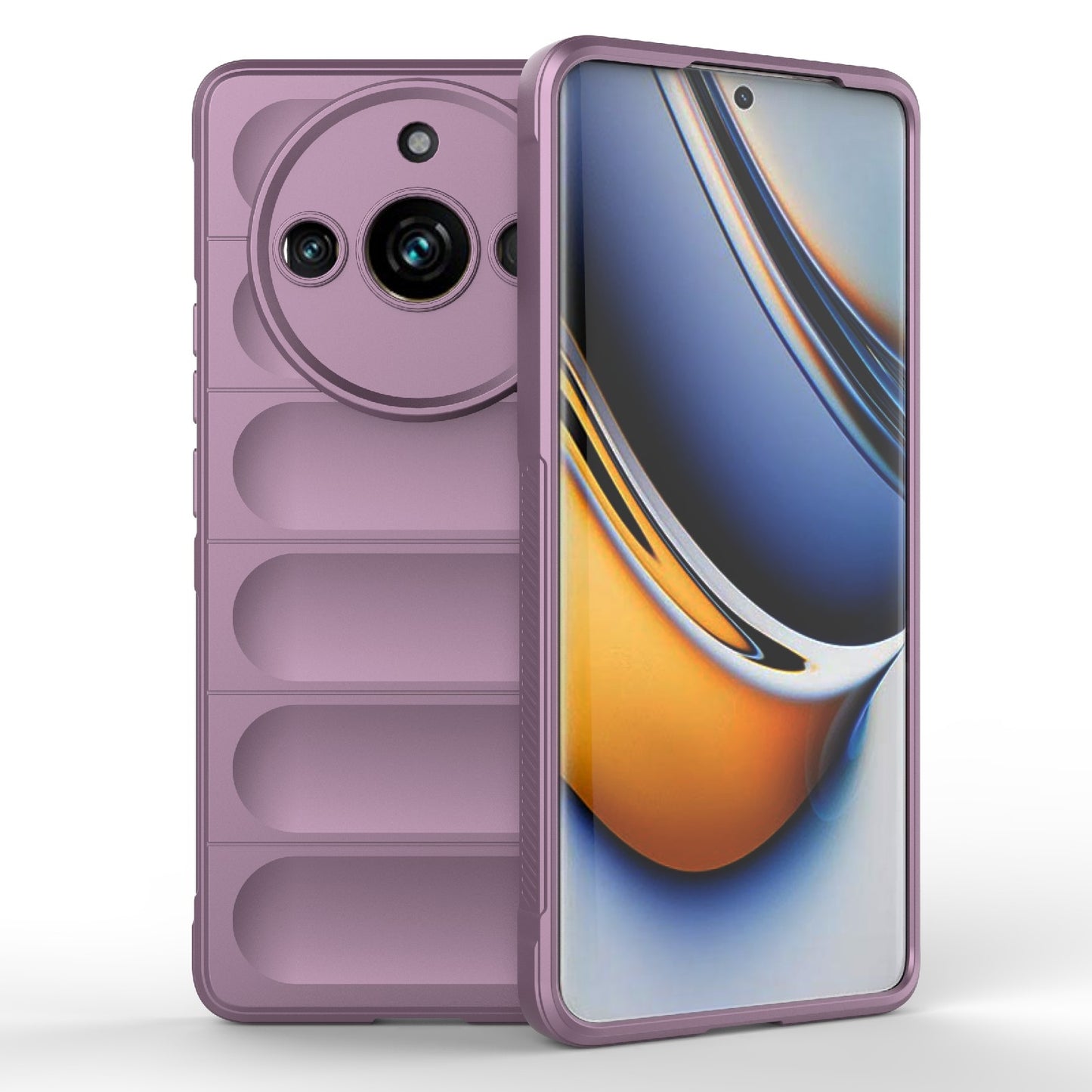 Realme 11 Pro+ 5G Magic Shield TPU + Flannel Phone Case: Durable, Non-toxic, Easy Access, Stylish Design