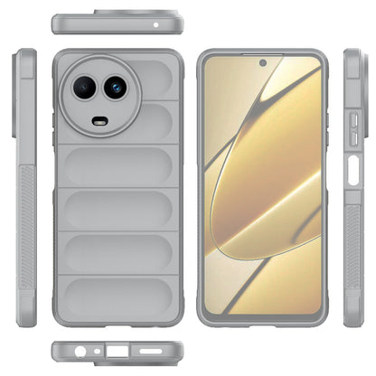 Realme 11 5G Global Magic Shield TPU + Flannel Phone Case: Durable, Non-toxic, Easy Access, Stylish Design