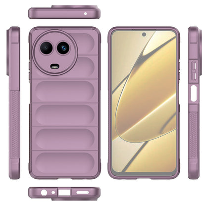 Realme 11 5G Global Magic Shield TPU + Flannel Phone Case: Durable, Non-toxic, Easy Access, Stylish Design