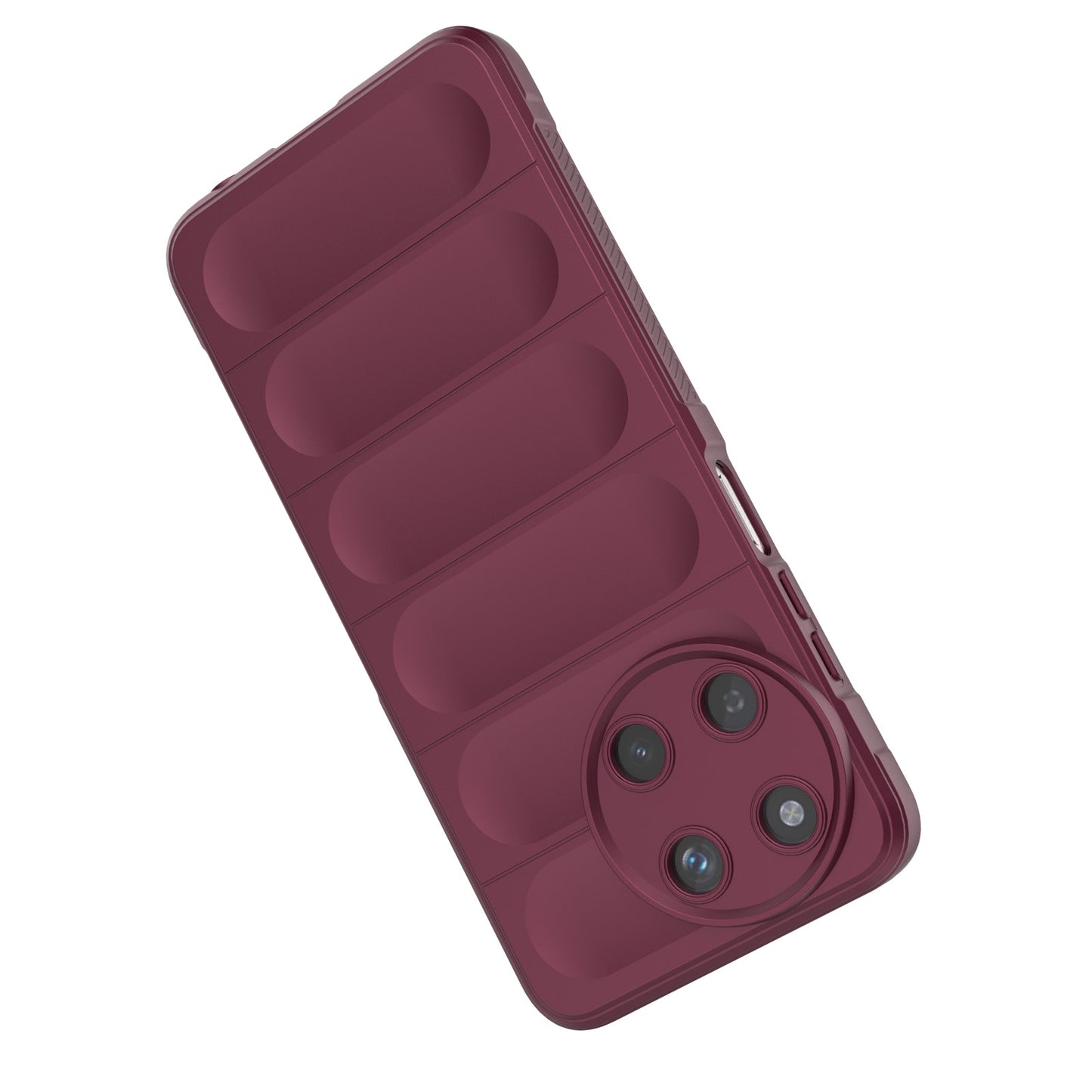 Realme 11 4G Global Magic Shield TPU + Flannel Phone Case: Durable, Non-toxic, Easy Access, Stylish Design