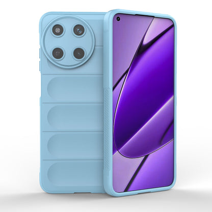 Realme 11 4G Global Magic Shield TPU + Flannel Phone Case: Durable, Non-toxic, Easy Access, Stylish Design