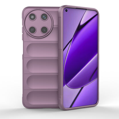 Realme 11 4G Global Magic Shield TPU + Flannel Phone Case: Durable, Non-toxic, Easy Access, Stylish Design