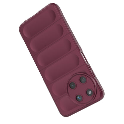 Realme 11 4G Global Magic Shield TPU + Flannel Phone Case: Durable, Non-toxic, Easy Access, Stylish Design
