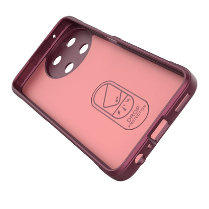 Realme 11 4G Global Magic Shield TPU + Flannel Phone Case: Durable, Non-toxic, Easy Access, Stylish Design