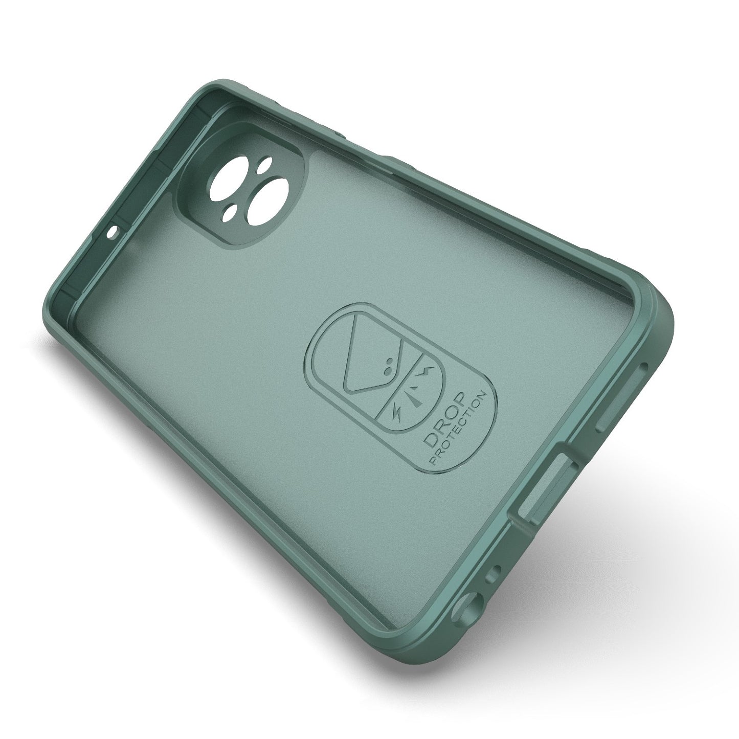 Realme C67 4G Global Magic Shield TPU + Flannel Phone Case: Durable, Non-toxic, Easy Access, Stylish Design