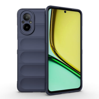 Realme C67 4G Global Magic Shield TPU + Flannel Phone Case: Durable, Non-toxic, Easy Access, Stylish Design