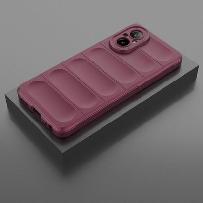 Realme C67 4G Global Magic Shield TPU + Flannel Phone Case: Durable, Non-toxic, Easy Access, Stylish Design