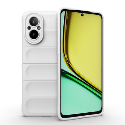 Realme C67 4G Global Magic Shield TPU + Flannel Phone Case: Durable, Non-toxic, Easy Access, Stylish Design