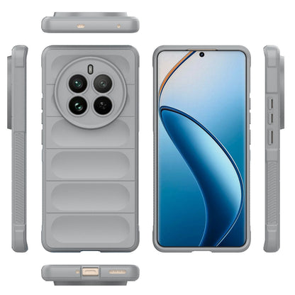 Realme 12 Pro 5G Magic Shield TPU + Flannel Phone Case: Durable, Non-toxic, Easy Access, Stylish Design