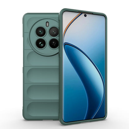 Realme 12 Pro+ Magic Shield TPU + Flannel Phone Case: Durable, Non-toxic, Easy Access, Stylish Design