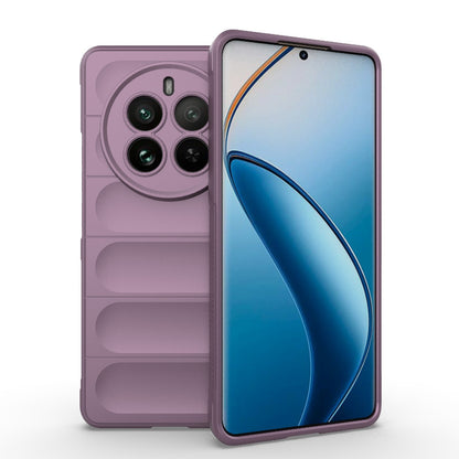 Realme 12 Pro+ Magic Shield TPU + Flannel Phone Case: Durable, Non-toxic, Easy Access, Stylish Design