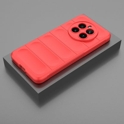 Realme 12+ 5G Global Magic Shield TPU + Flannel Phone Case: Durable, Non-toxic, Easy Access, Stylish Design