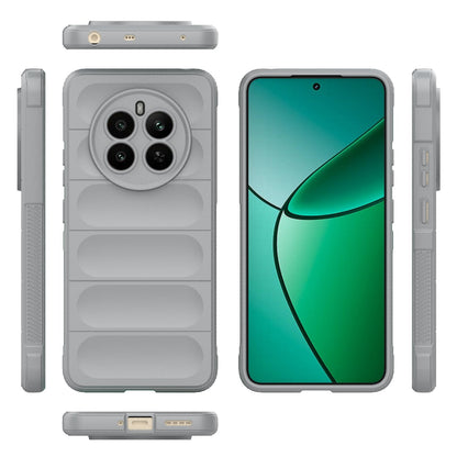 Realme 12+ 5G Global Magic Shield TPU + Flannel Phone Case: Durable, Non-toxic, Easy Access, Stylish Design