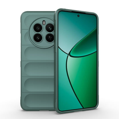 Realme 12+ 5G Global Magic Shield TPU + Flannel Phone Case: Durable, Non-toxic, Easy Access, Stylish Design