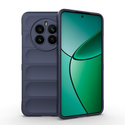 Realme 12+ 5G Global Magic Shield TPU + Flannel Phone Case: Durable, Non-toxic, Easy Access, Stylish Design