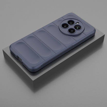 Realme 12+ 5G Global Magic Shield TPU + Flannel Phone Case: Durable, Non-toxic, Easy Access, Stylish Design