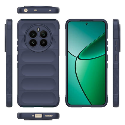 Realme 12+ 5G Global Magic Shield TPU + Flannel Phone Case: Durable, Non-toxic, Easy Access, Stylish Design