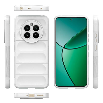 Realme 12+ 5G Global Magic Shield TPU + Flannel Phone Case: Durable, Non-toxic, Easy Access, Stylish Design