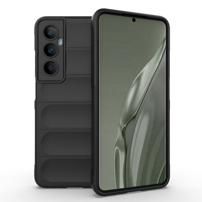 Realme C65 4G Global Magic Shield TPU + Flannel Phone Case: Durable, Non-toxic, Easy Access, Stylish Design