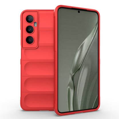 Realme C65 4G Global Magic Shield TPU + Flannel Phone Case: Durable, Non-toxic, Easy Access, Stylish Design