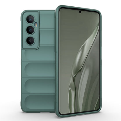 Realme C65 4G Global Magic Shield TPU + Flannel Phone Case: Durable, Non-toxic, Easy Access, Stylish Design