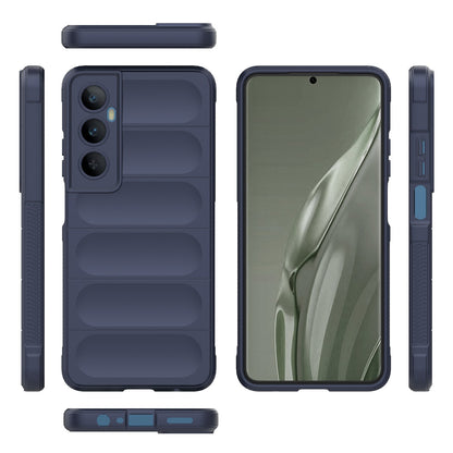 Realme C65 4G Global Magic Shield TPU + Flannel Phone Case: Durable, Non-toxic, Easy Access, Stylish Design