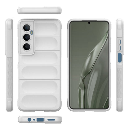 Realme C65 4G Global Magic Shield TPU + Flannel Phone Case: Durable, Non-toxic, Easy Access, Stylish Design