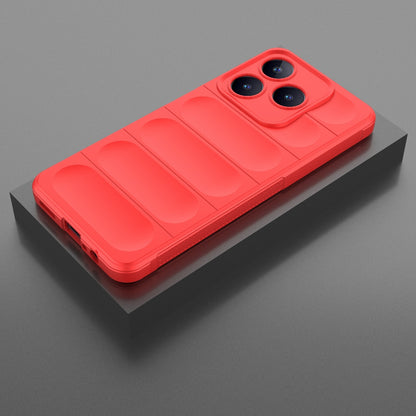 Realme C63 4G Global Magic Shield TPU + Flannel Phone Case: Durable, Non-toxic, Easy Access, Stylish Design