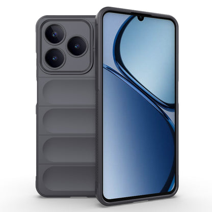 Realme C61 4G Global Magic Shield TPU + Flannel Phone Case: Durable, Non-toxic, Easy Access, Stylish Design