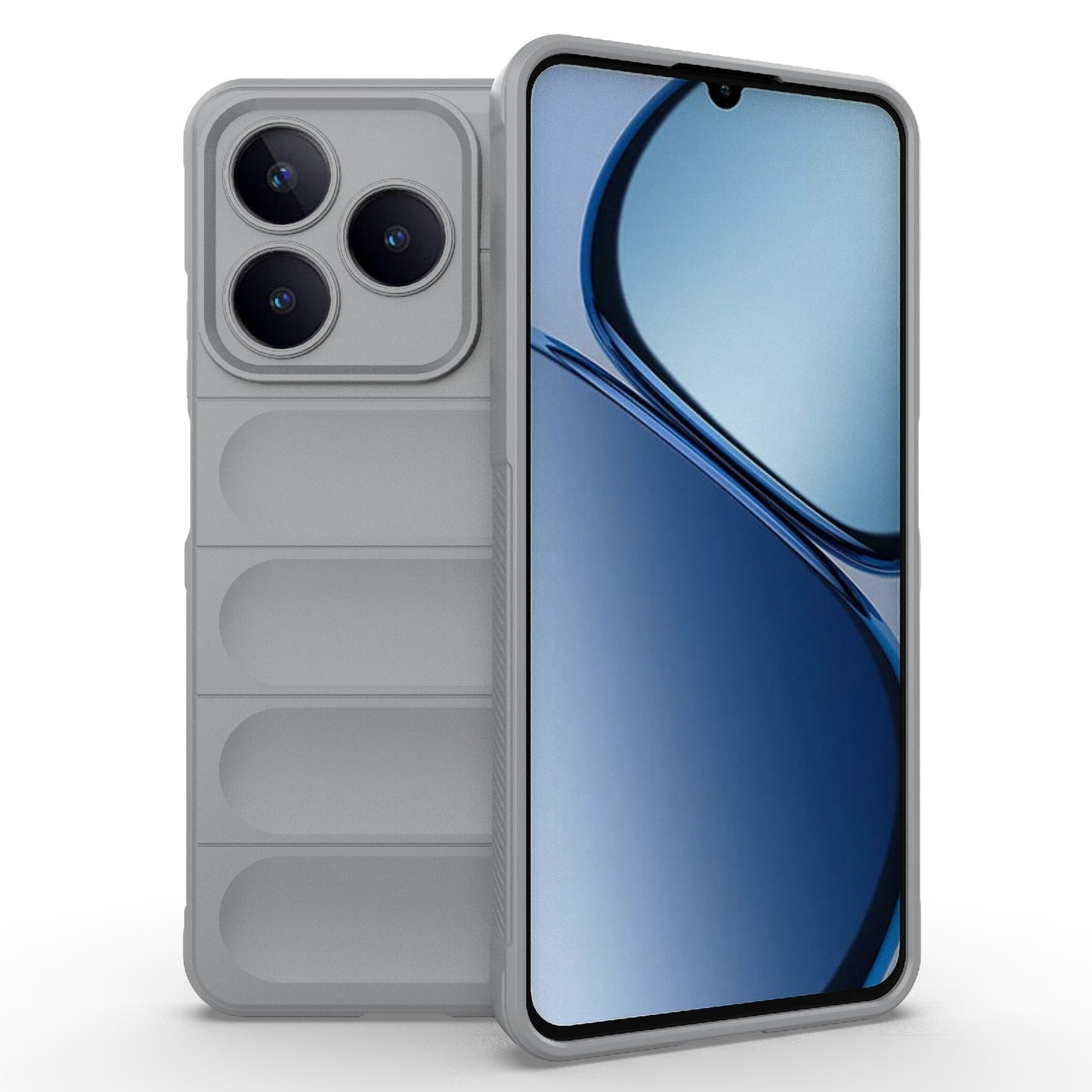 Realme Narzo N63 4G Global Magic Shield TPU + Flannel Phone Case: Durable, Non-toxic, Easy Access, Stylish Design