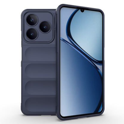 Realme Narzo N63 4G Global Magic Shield TPU + Flannel Phone Case: Durable, Non-toxic, Easy Access, Stylish Design