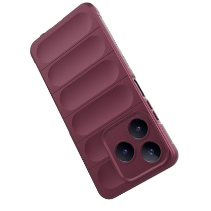 Realme Narzo N63 4G Global Magic Shield TPU + Flannel Phone Case: Durable, Non-toxic, Easy Access, Stylish Design