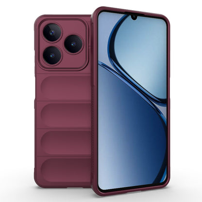 Realme Narzo N63 4G Global Magic Shield TPU + Flannel Phone Case: Durable, Non-toxic, Easy Access, Stylish Design