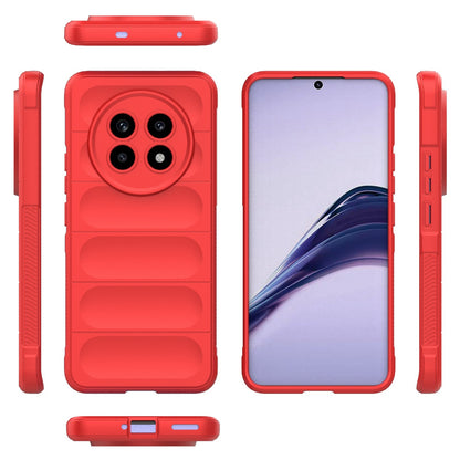 Realme 13 Pro 5G Global Magic Shield TPU + Flannel Phone Case: Durable, Non-toxic, Easy Access, Stylish Design