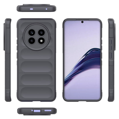 Realme 13 Pro 5G Global Magic Shield TPU + Flannel Phone Case: Durable, Non-toxic, Easy Access, Stylish Design