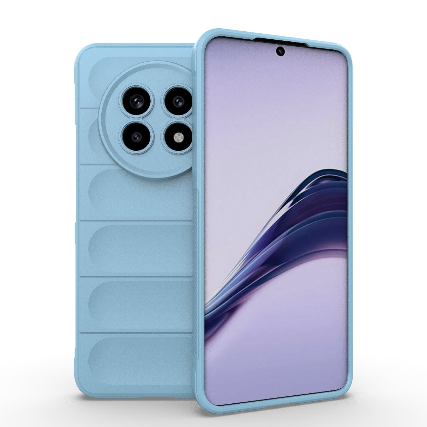 Realme 13 Pro 5G Global Magic Shield TPU + Flannel Phone Case: Durable, Non-toxic, Easy Access, Stylish Design