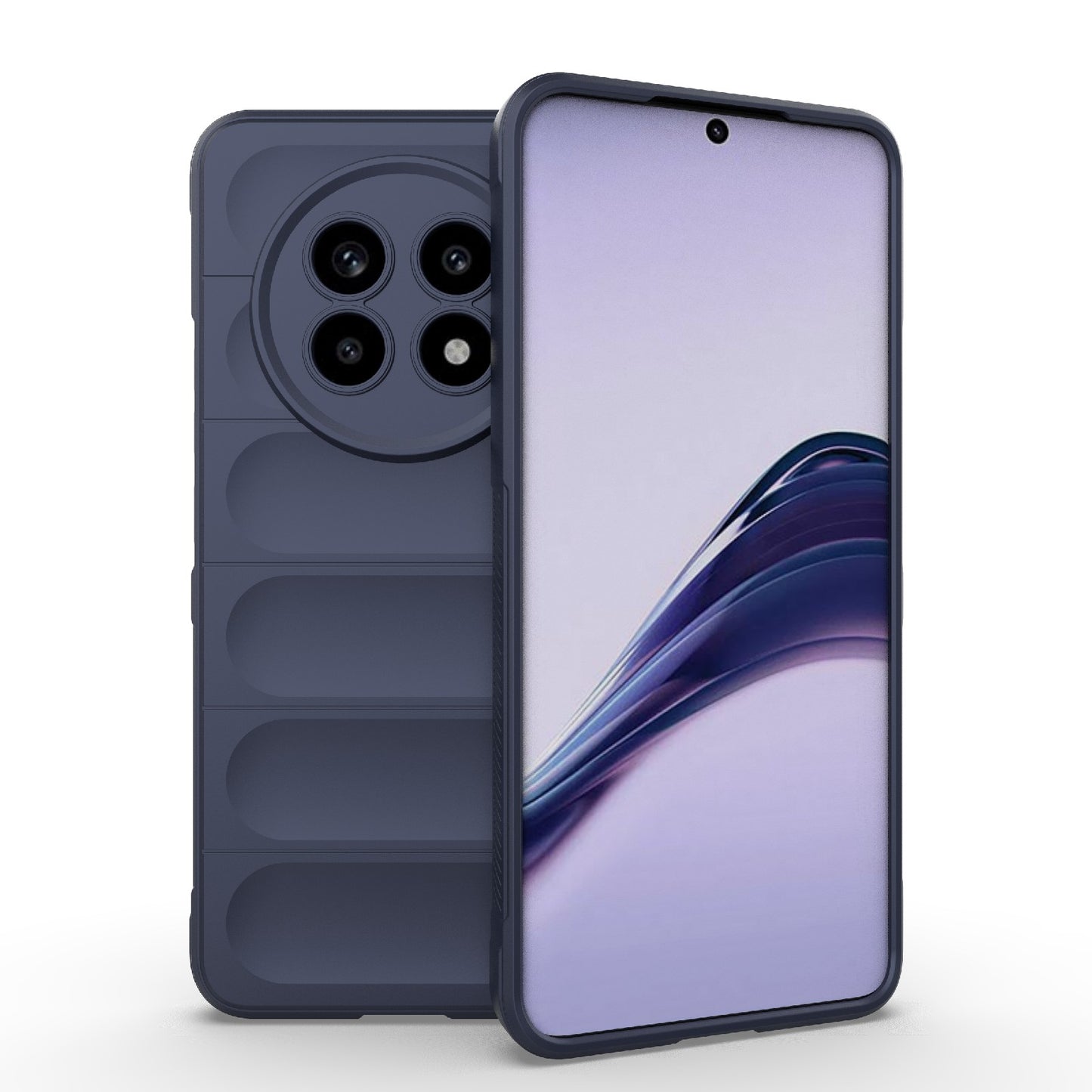 Realme 13 Pro 5G Global Magic Shield TPU + Flannel Phone Case: Durable, Non-toxic, Easy Access, Stylish Design