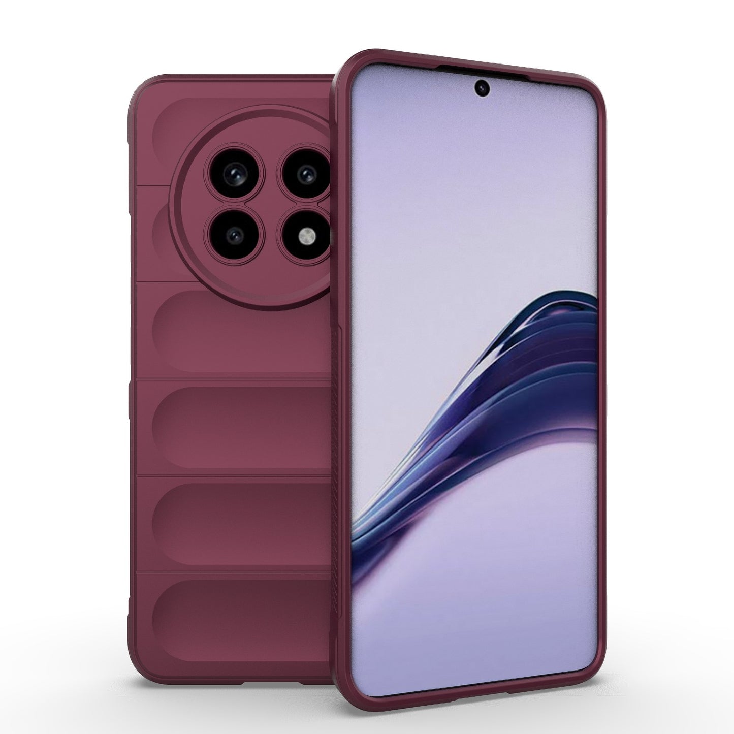 Realme 13 Pro 5G Global Magic Shield TPU + Flannel Phone Case: Durable, Non-toxic, Easy Access, Stylish Design