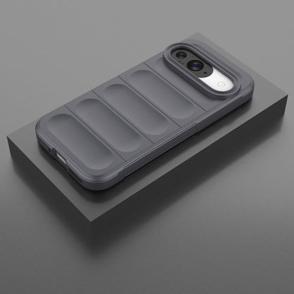 Google Pixel 9 Pro 5G Magic Shield TPU + Flannel Phone Case: Durable, Non-toxic, Easy Access, Stylish Design